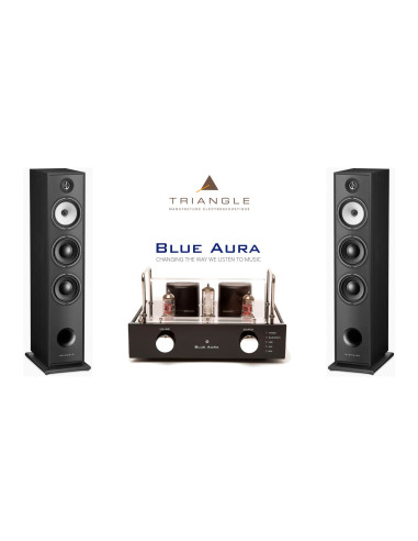 Стерео комплект Blue Aura V40 & Triangle Borea 08