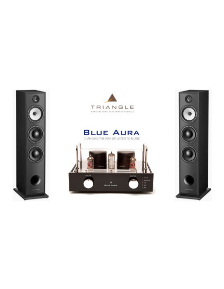 Стерео комплект Blue Aura V40 & Triangle Borea 08
