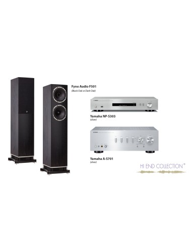Stereo SET 4 (Fyne Audio + Yamaha)