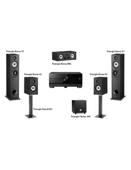HOME CINEMA SET 6 (Yamaha + Triangle)