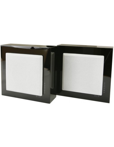 Flatbox Slim Mini, wall speaker, black piano