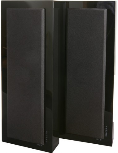 Flatbox Slim Large, wall spkr black piano