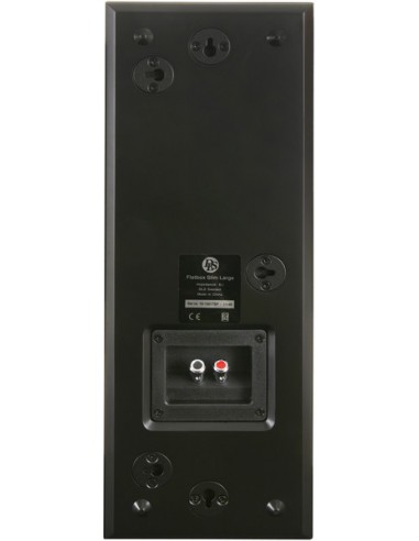 Flatbox Slim Large, wall spkr black piano