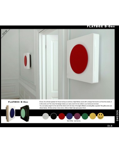 Flatbox D-One, white piano