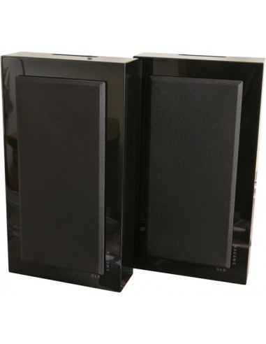Flatbox Midi, wall speaker, black piano