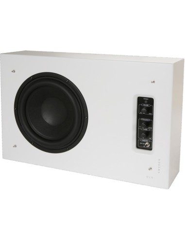 Flatsub 8 Large, active wall sub 8", white