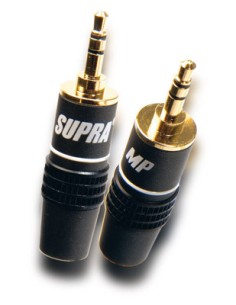 Supra MP-8 Plugs Mini Plug 3.5mm Stereo (pair)