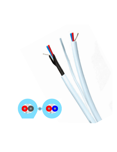 PHONO 2-PAIR AUDIO BLUE
