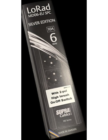 Mains Block Lorad MD06-EU SPC Mark 3.1 (ON/OFF) Silver Edition