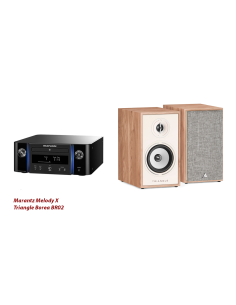 Marantz Melody X (M-CR612) + Triangle BR02 Light Oak